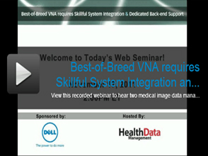 Best-of-Breed VNA requires Skillful System Integration and Dedicated Back-end Support